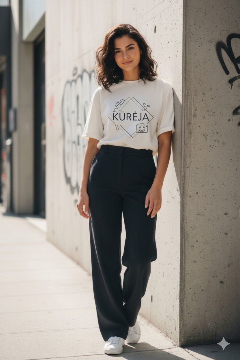 Marškinėliai Loose fit